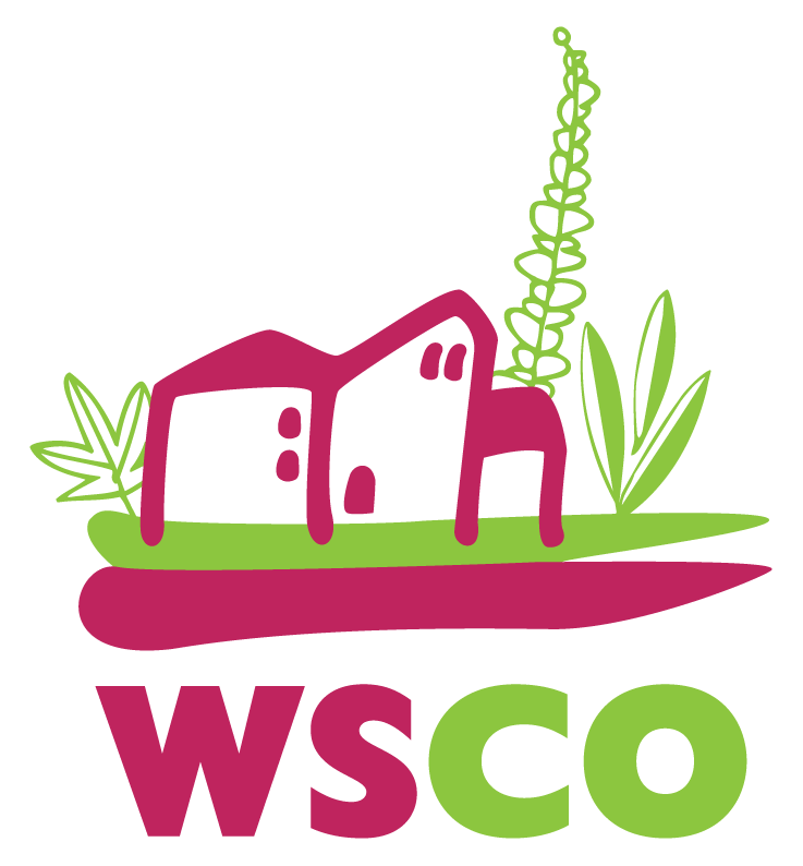 WSCO Logo mit Grünen Elementen