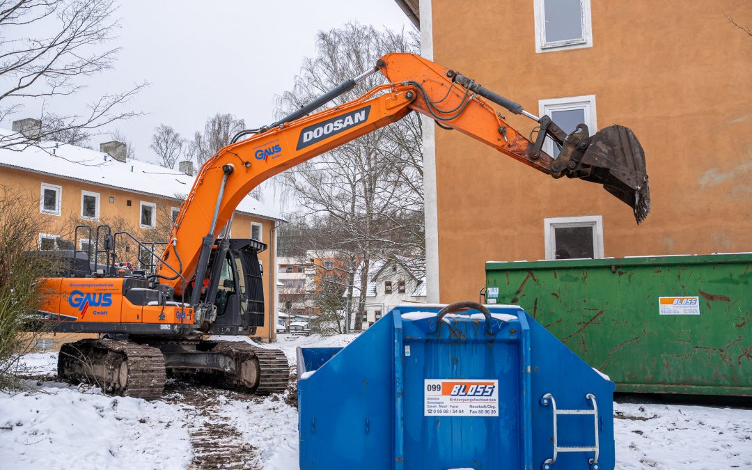 Abriss in der Karl-Türk-Straße – Stadt bereitet Neubauprojekt vor