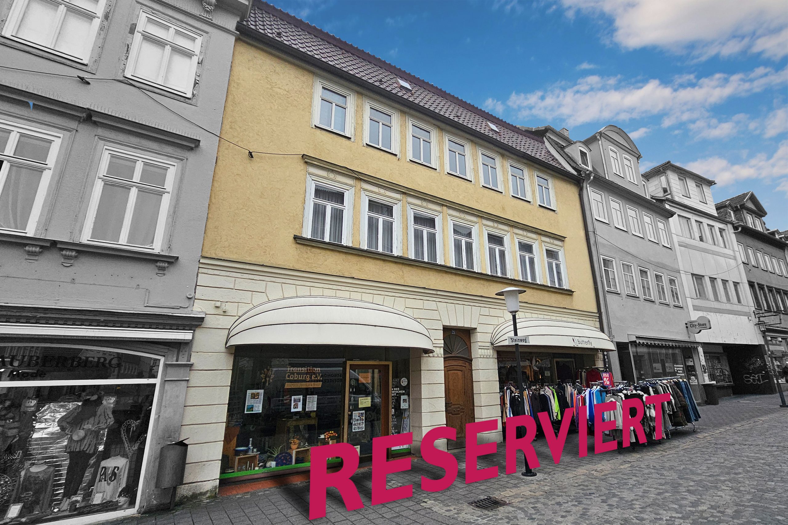 Steinweg 21 Fassade Gebäudefassaden
